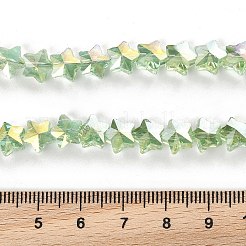 Гальванизируйте прозрачное стекло бисер нитей EGLA-U004-03A-AB02