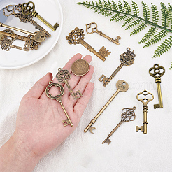 18шт 9 стиля сплава тибетского стиля большие подвески FIND-SC0001-80