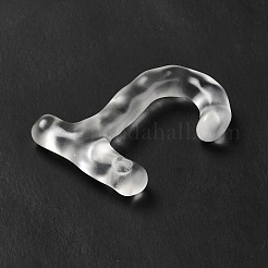 Подвески с алфавитом из прозрачной смолы&nbsp;LS-RESI-C028-02J