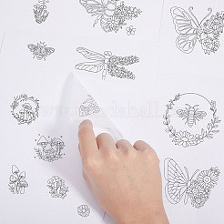 Самоклеющиеся нетканые материалы&nbsp;DIY-WH0504-166