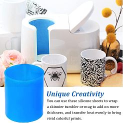Enveloppe de gobelets de sublimation&nbsp;DIY-WH0343-44