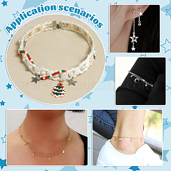 100 Stück 10 Stile 304 Edelstahl-Charms&nbsp;STAS-PH0006-17