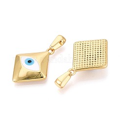 Подвески из нержавеющей стали 304 и эмали&nbsp;STAS-T072-78A-G