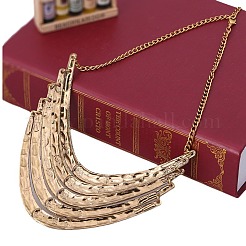 Многослойные изогнутые ожерелья из сплава для женщин&nbsp;FS-WG0316B-01