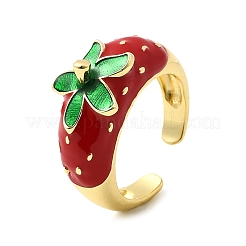 Латунь регулируемые манжеты кольца&nbsp;LS-RJEW-C143-01A-G