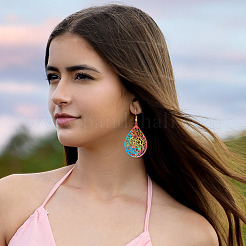 16 шт. большие филигранные подвески из нержавеющей стали 430 STAS-TA0002-26