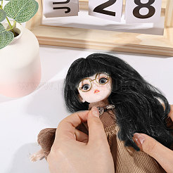 6 Stück PP-Puppenperückenhaar&nbsp;DIY-GL0005-57