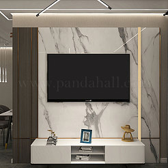 Гибкая самоклеящаяся отделка из нержавеющей стали 201&nbsp;AJEW-WH0329-77G