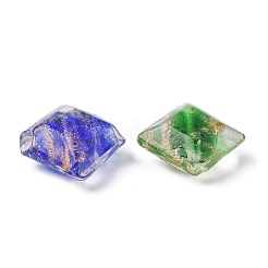 Бусины ручной работы бусины золотого песка LAMP-R534-M