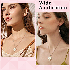 8 pièces 8 styles pendentifs médaillon en laiton&nbsp;KK-PH0014-92