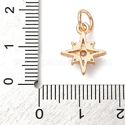 Латунные микро проложить кубического циркония подвески&nbsp;KK-D378-12G