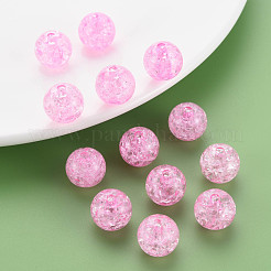 Прозрачных бусин акриловые треск MACR-S373-66B-N02