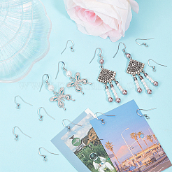 150 шт. французские крючки для сережек из нержавеющей стали 304&nbsp;STAS-SC0008-28