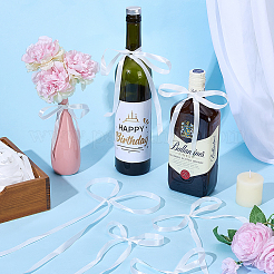 30 шт. односторонняя атласная полиэстеровая лента-бантик&nbsp;HJEW-ME00051