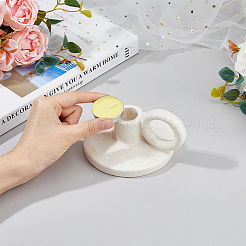 Фарфоровый подсвечник AJEW-WH0415-63