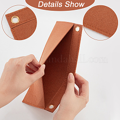 4 шт. 4-цветный войлочный органайзер для кошелька&nbsp;AJEW-WR0001-51