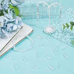 160 Stück transparente Acrylperlen&nbsp;TACR-SC0002-74