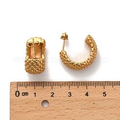 Серьги-гвоздики из нержавеющей стали 304&nbsp;EJEW-P316-13G