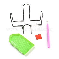 Kits de tapis de tasse en bois de peinture de diamant de thème d'animal marin de bricolage&nbsp;DIY-H163-01