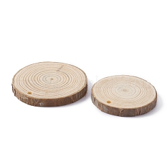 Pendentifs en bois inachevé&nbsp;WOOD-WH0025-46B