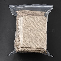 30 шт. 15 стильных рождественских чехла для хранения из джутовой ткани ABAG-YW0001-10