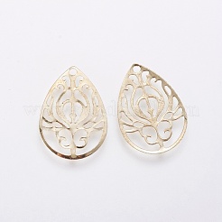 Железа филигранные подвески X-IFIN-F158-57G