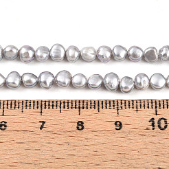 Нити из натурального культивированного пресноводного жемчуга PEAR-N014-03J-01