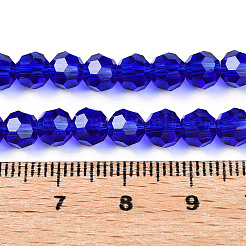 Chapelets de perles en verre transparente  &nbsp;EGLA-A035-T3mm-D06