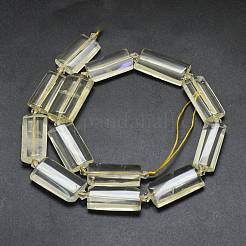 Естественный лимонный кварц нитей бисера G-E530-16P