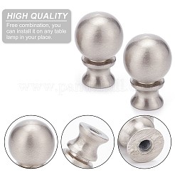 Шариковые лампы из цинкового сплава для верхней ручки ламп&nbsp;FIND-WH0048-52