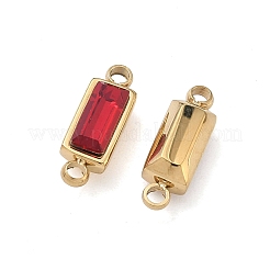Geburtsstein-Anhänger aus Edelstahl 304 mit Strassbesatz&nbsp;STAS-L022-576G-07