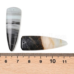 Подвески из натуральных цветов амазонита&nbsp;G-K381-23B