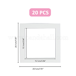 Квадратная бумажная рамка для фотографий FIND-WH0139-300