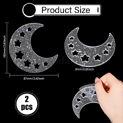 Доски для намотки блестящих акриловых ниток DIY-WH0581-17