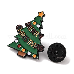 Weihnachtsbaum Emaille Pins&nbsp;JEWB-M043-03A