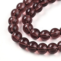 Прозрачные стеклянные бусины&nbsp;GLAA-T032-T6mm-19