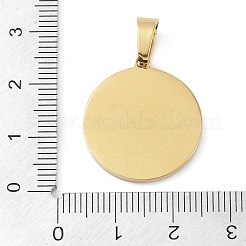 Ионное покрытие (ip) 304 нержавеющая сталь эмаль стразы подвески STAS-Q325-03A-G