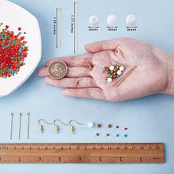 Kit de fabrication de grandes boucles d'oreilles pendantes&nbsp;DIY-SZ0009-19