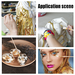 9 шт. деревянная кисть 9-х видов AJEW-GF0003-51