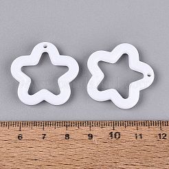 Pendentifs en plastique opaque&nbsp;KY-Q005-08A