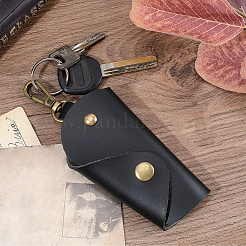 1 шт. винтажные сумки для ключей из искусственной кожи с застежками из сплава&nbsp;ABAG-GL0001-06A