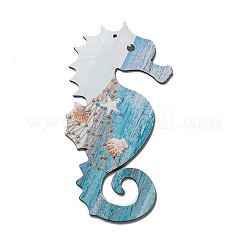 Подвесные украшения из натурального дерева&nbsp;WOOD-I005-02