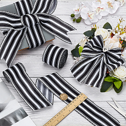 Ленты из мешковины&nbsp;SRIB-WH0011-384B