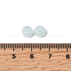 Выпечка расписные стеклянные бусины имитация нефрита DGLA-C005-A01-3x6mm-08