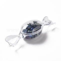 Натуральный чип лазурита украшает&nbsp;DJEW-D004-01F