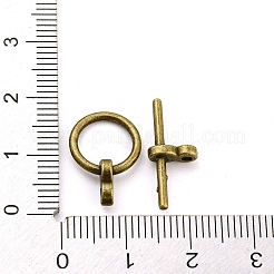 Застежки тоггл в тибетском стиле &nbsp;LS-TIBE-AB2035Y-AB