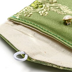Sacchetti per riporre gioielli in tessuto floreale in stile cinese&nbsp;AJEW-D065-01A-07