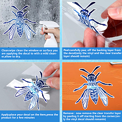 Светоотражающие виниловые наклейки на автомобиль STIC-WH0022-024