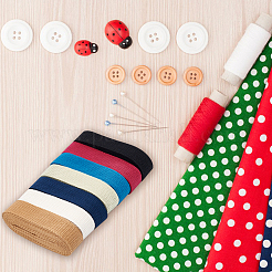 21м 7-х цветная поликоттоновая лента DIY-DR0001-54