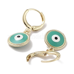 Orecchini pendenti a leva in ottone dorato&nbsp;EJEW-L269-007G-01
